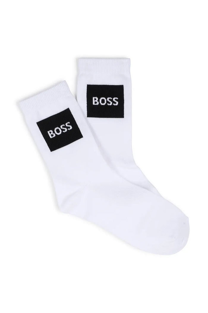 BOSS șosete pentru copii pachet de 3 alb J53152