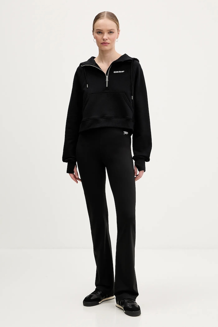 Tommy Jeans legging DW0DW22110 fekete SS26
