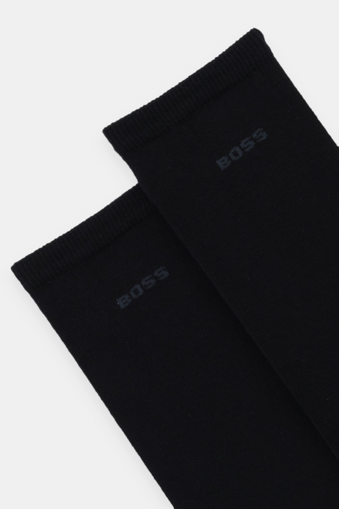 Nogavice BOSS 3P RS Uni Logo CC W 3-pack 50554069 črna SS26