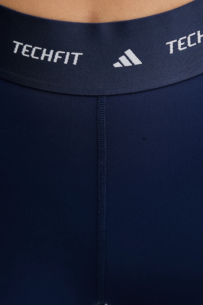 Tréninkové legíny adidas Performance Techfit modrá JY8362