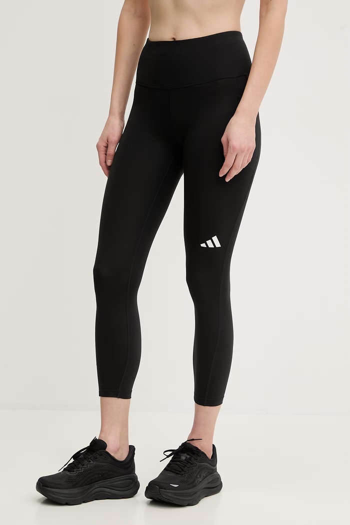 Bežecké legíny adidas Performance adi365 s elastanom čierna KA0124