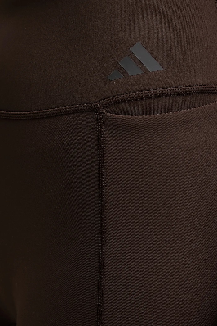 Tréningové legíny adidas Performance Optime hnedá KA0183
