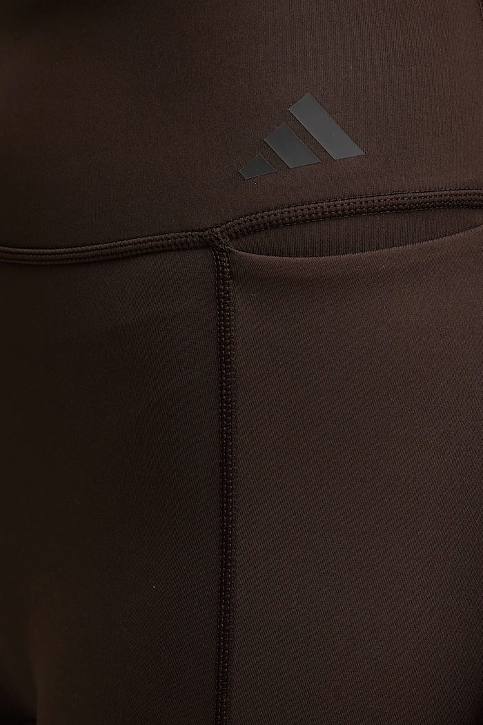 Tréningové legíny adidas Performance Optime hnedá KA0183