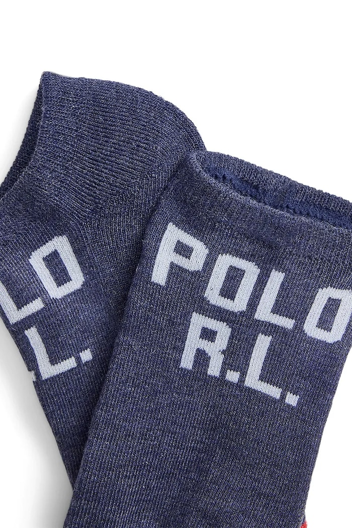 Ponožky Polo Ralph Lauren 6-pak 455P10259 biela SS26