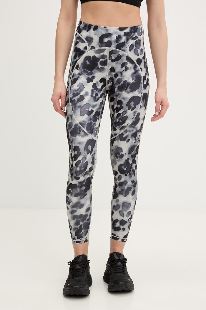 adidas by Stella McCartney legginsy treningowe dzianina szary JY8166