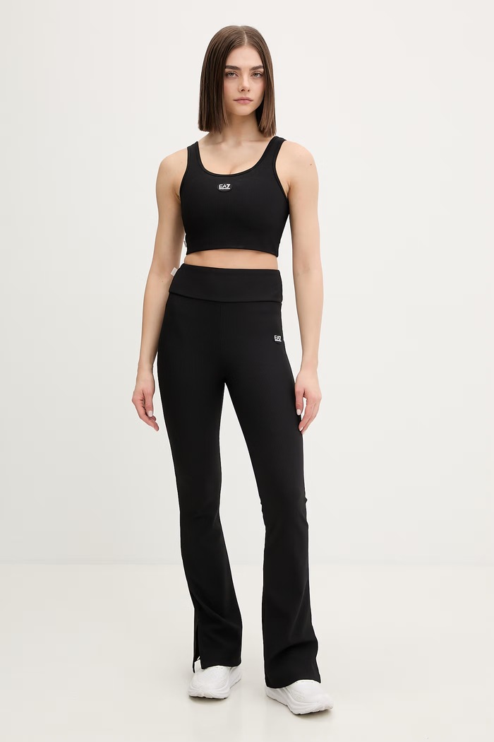 EA7 Emporio Armani leggins de antrenament AF15721.7W000989 negru SS26