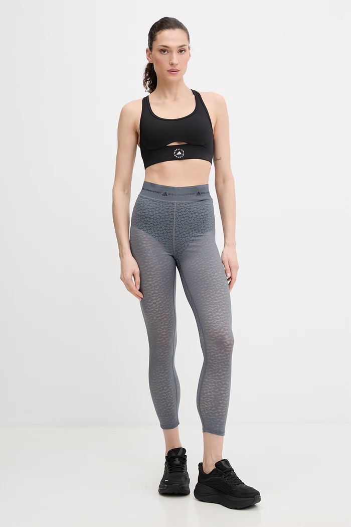 Tréningové legíny adidas by Stella McCartney KC1818 sivá SS26