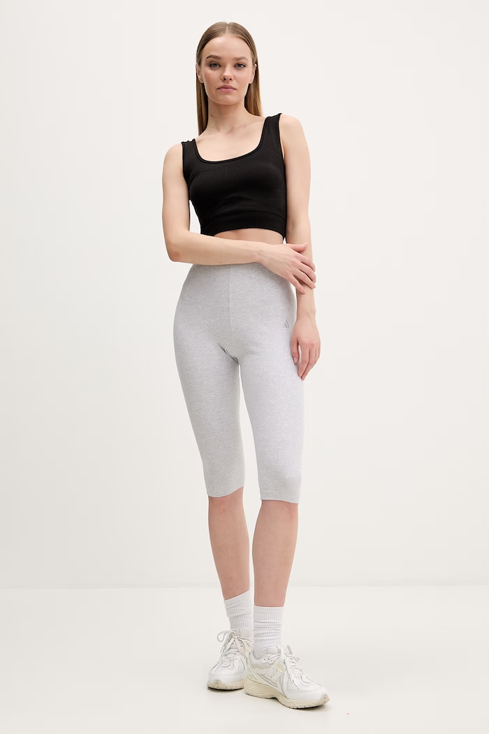 Legíny adidas KC3931 sivá SS26