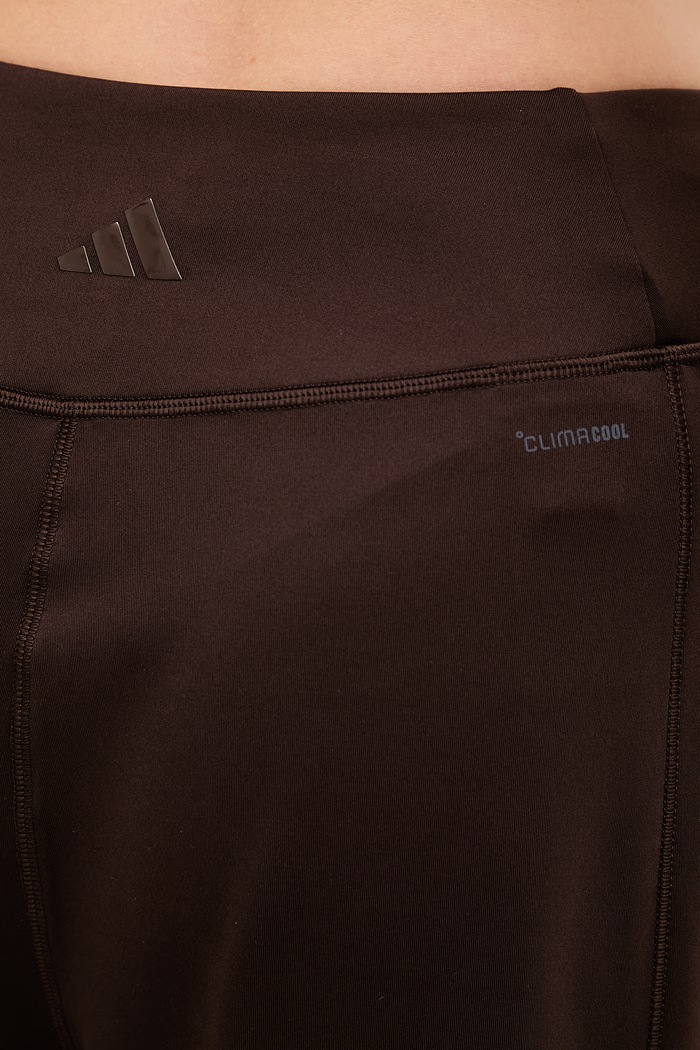 adidas Performance παντελόνι γυναικείο καφέ KD0266