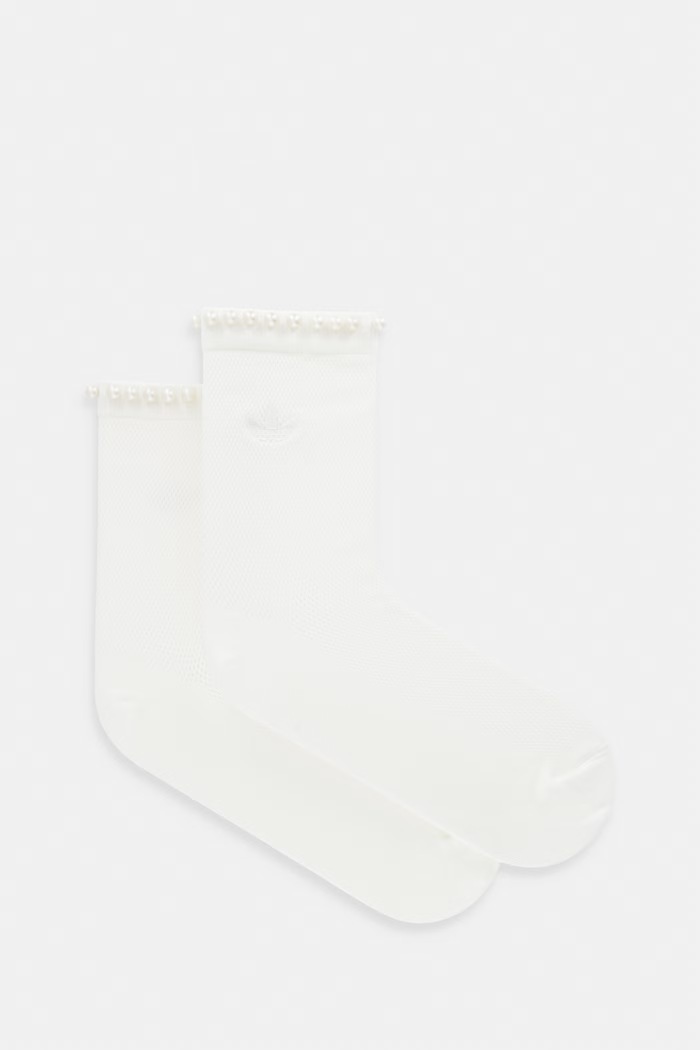 adidas Originals șosete sosete lungi bej KD8378