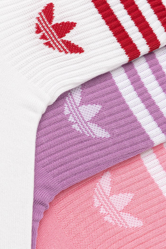 Ponožky adidas Originals 3-pack KT1691 růžová SS26