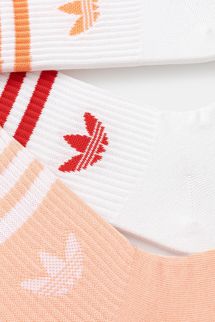 Ponožky adidas Originals 3-pak KT1692 oranžová SS26