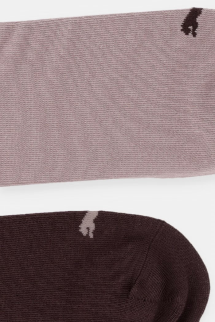 Ponožky Puma QUARTER PLAIN 3-pack 938589.D hnědá SS26