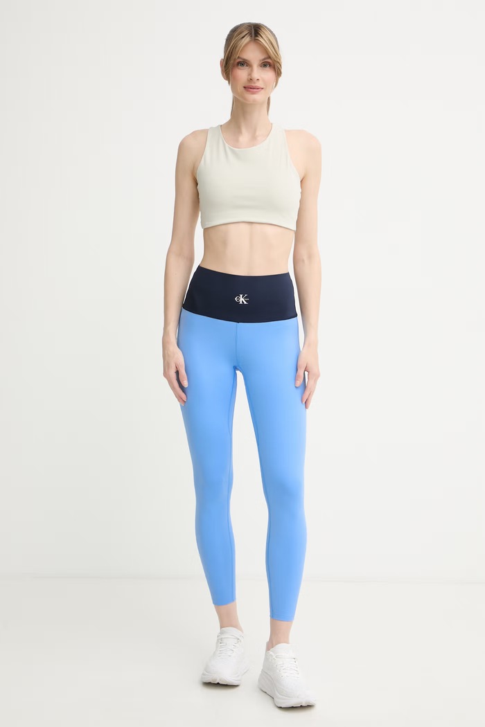 Calvin Klein Performance legginsy damskie LVGWS6L604 niebieski SS26