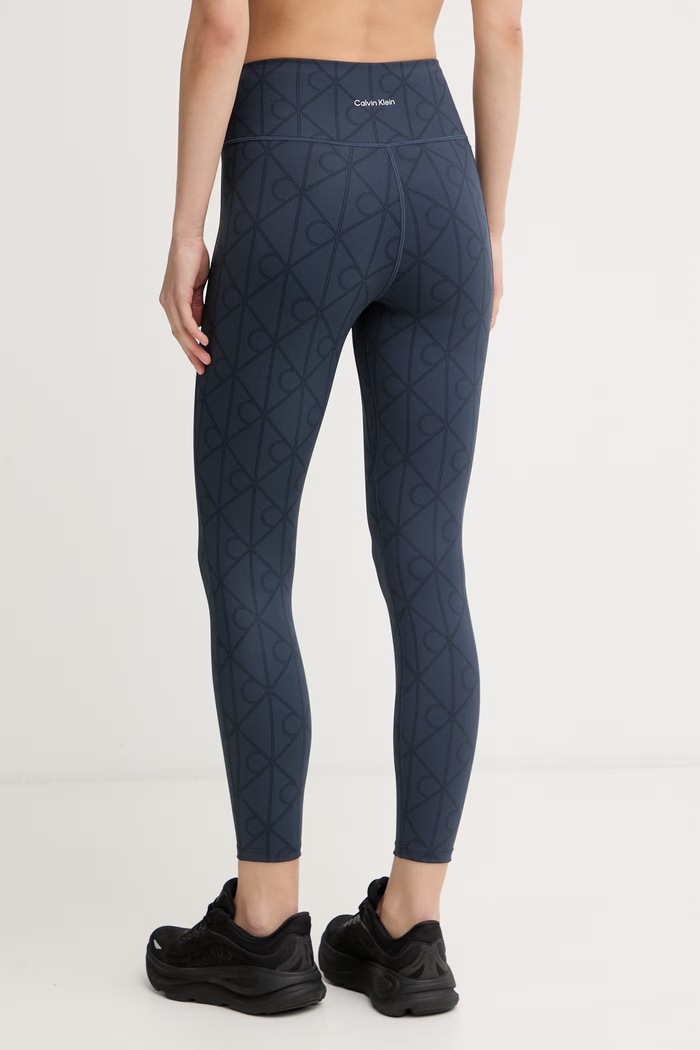 Oblečenie Calvin Klein Performance športové legíny dámske LVGWS6L645 tmavomodrá