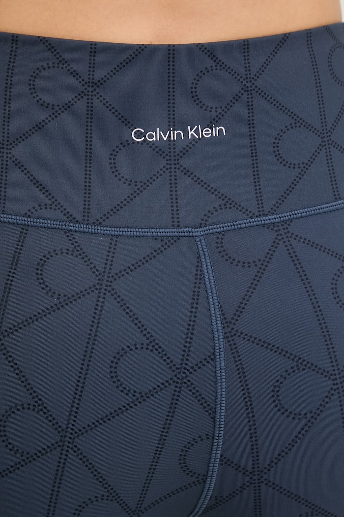Calvin Klein Performance športové legíny dámske LVGWS6L645 tmavomodrá