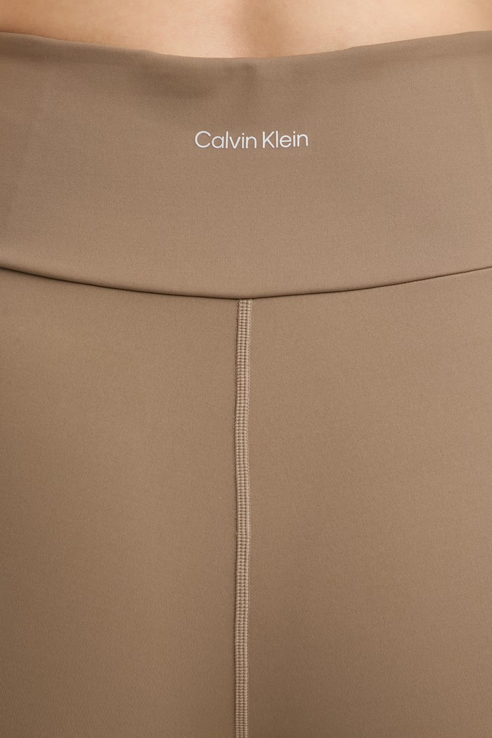 Calvin Klein Performance športové legíny dámske hnedá LVGWS6L648