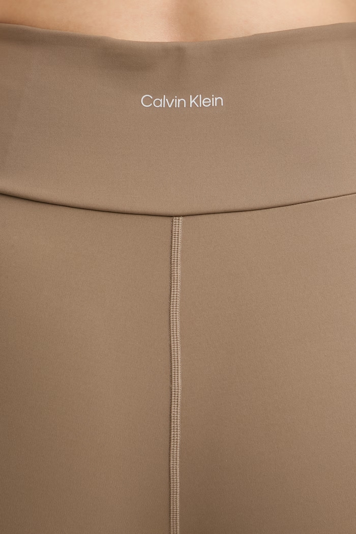Calvin Klein Performance športové legíny dámske hnedá LVGWS6L648