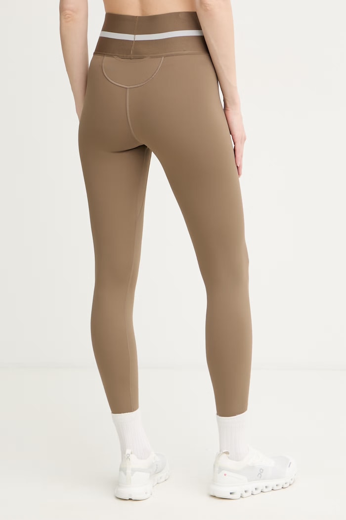 Oblečenie Calvin Klein Performance športové legíny dámske LVGWS6L674 hnedá