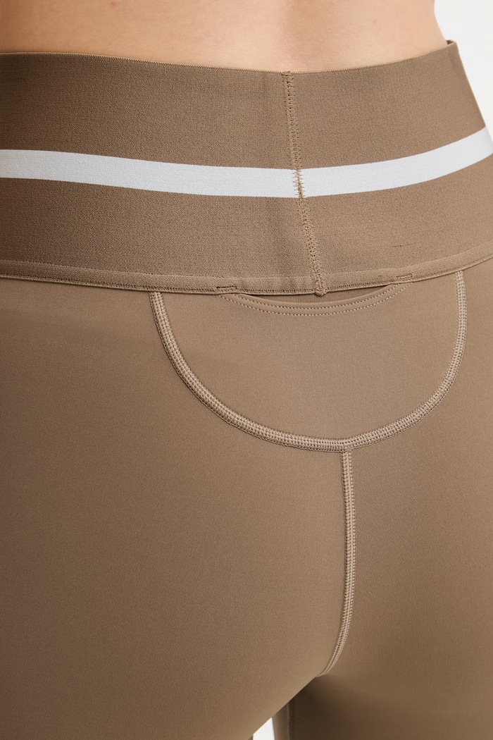 Calvin Klein Performance športové legíny dámske hnedá LVGWS6L674