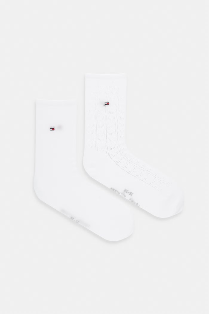 Tommy Hilfiger κάλτσες Γυναικείες 2-pack λευκό 701238849