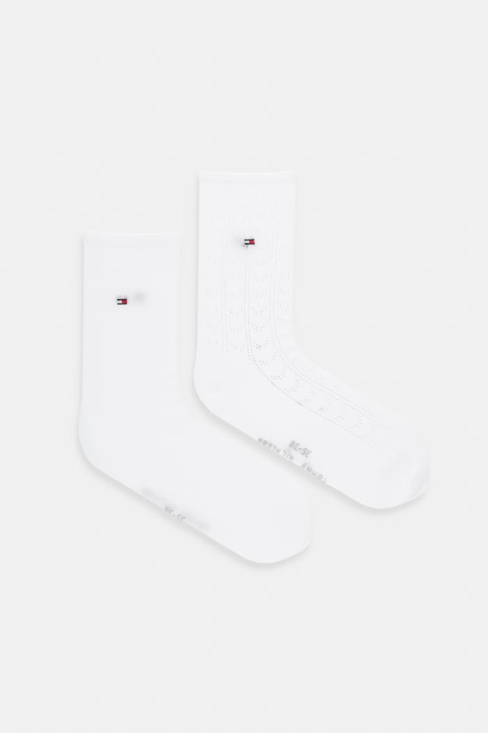 Tommy Hilfiger κάλτσες Γυναικείες 2-pack λευκό 701238849