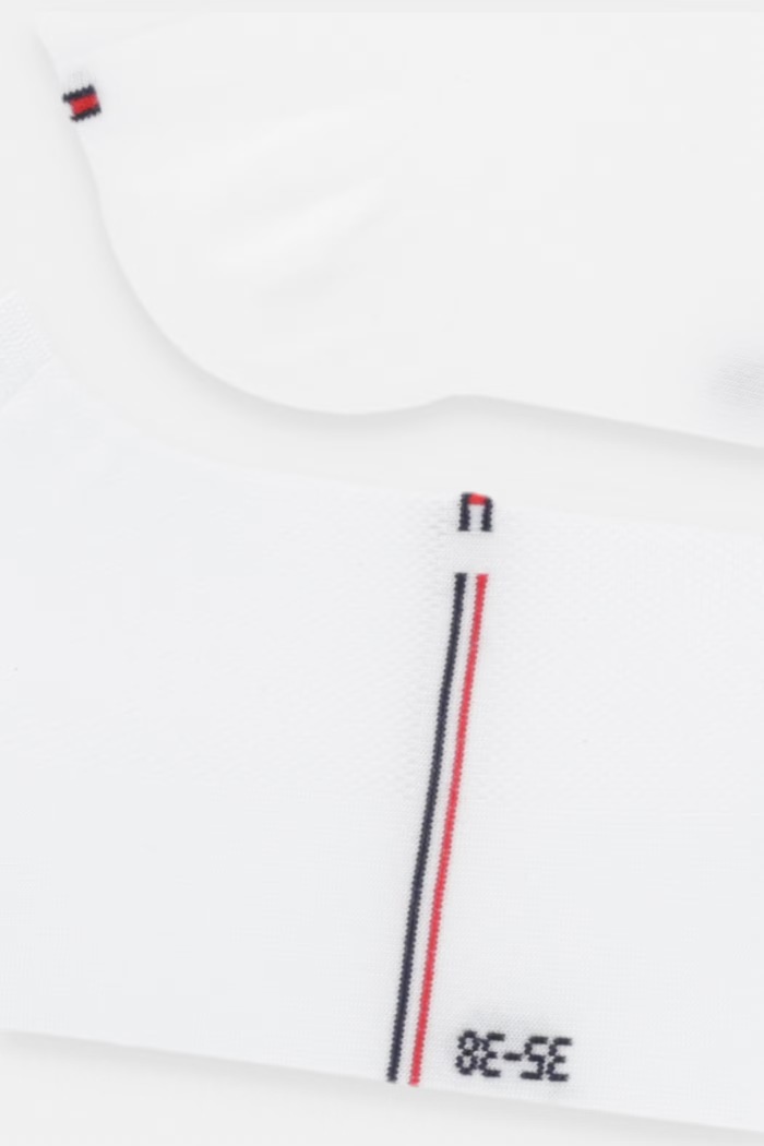 Tommy Hilfiger ponožky dámske 2-pak 701238778 biela SS26