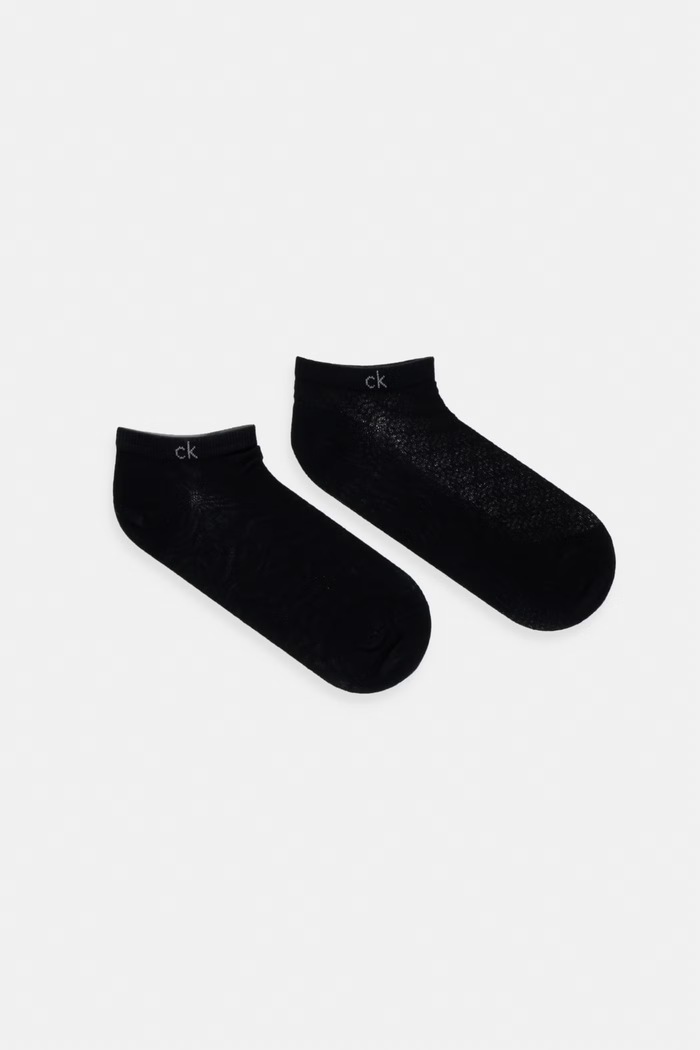 Calvin Klein ponožky dámske 2-pak čierna 701238124