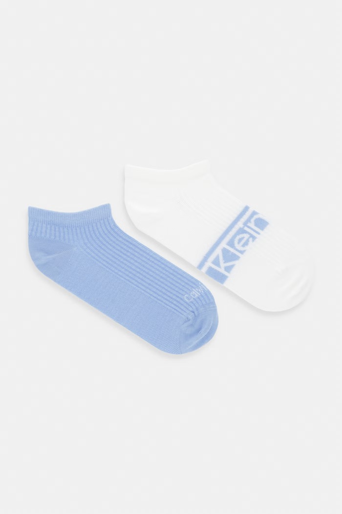Calvin Klein șosete scurte femeiești albastru 701238129