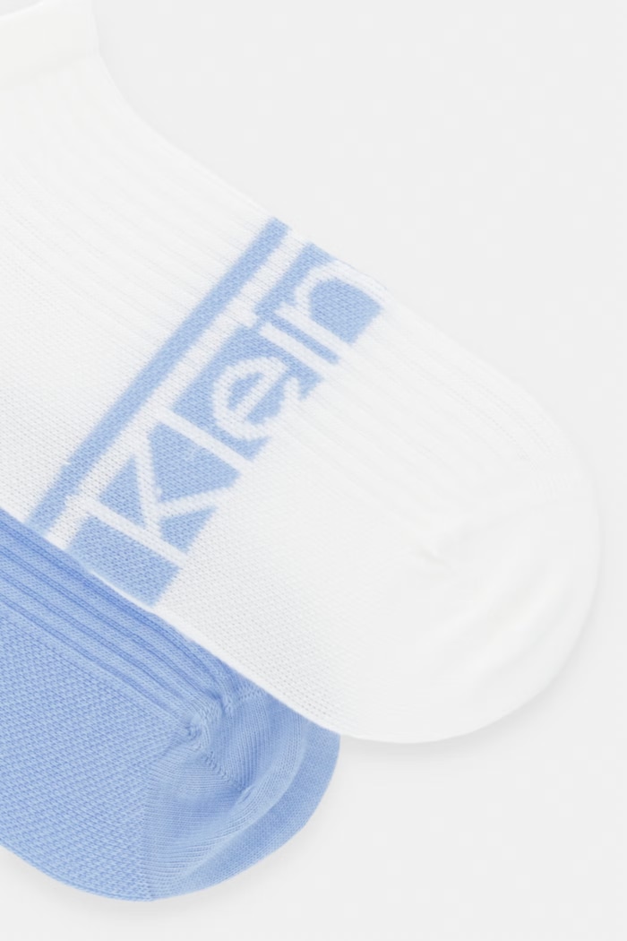Calvin Klein șosete scurte femeiești 701238129 albastru SS26