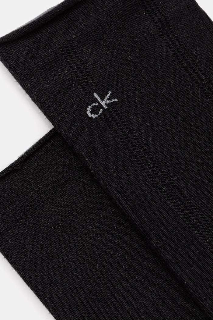 Calvin Klein Κάλτσες Γυναικείες 2-pack 701238120 μαύρο SS26