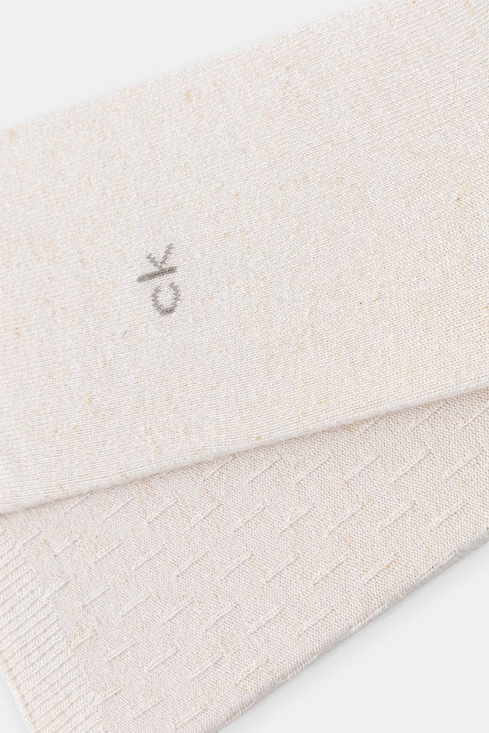 Calvin Klein κάλτσες Γυναικεία 2-pack 701238803 μπεζ SS26