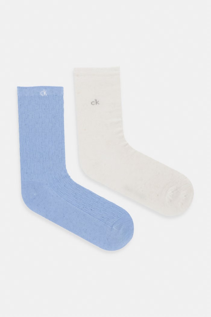Calvin Klein Κάλτσες Γυναικείες 2-pack μπλε 701238803