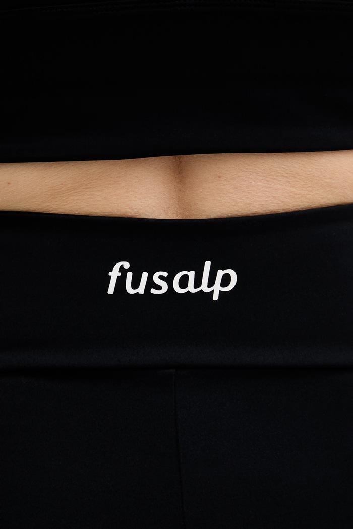 Fusalp športové legíny dámske BIARRIS čierna J1504