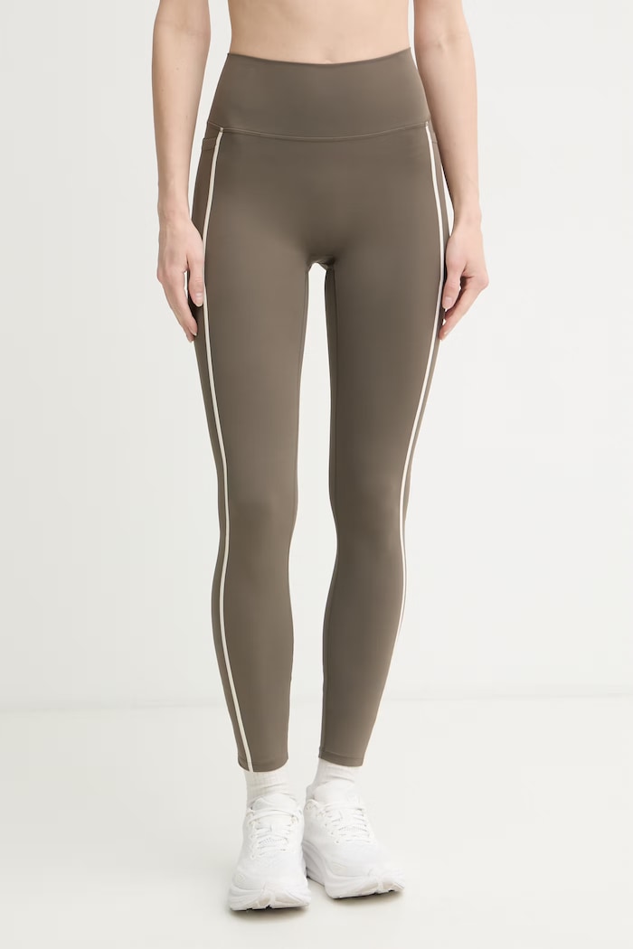 P.E Nation leggins de antrenament Dynamic tricotaj verde 261G028