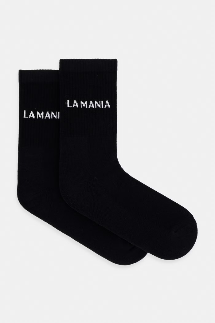 La Mania ponožky dámske BASIC čierna LM.BASIC
