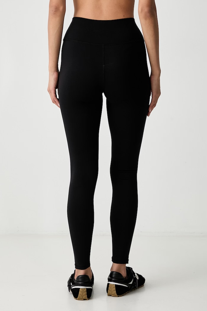 Odjeća Sporty & Rich tajice za žene Signature Logo PA00271326BA01 crna