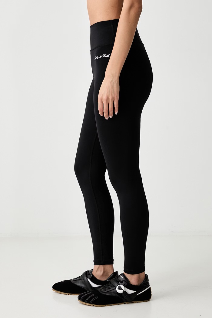 Sporty & Rich tajice za žene Signature Logo crna PA00271326BA01