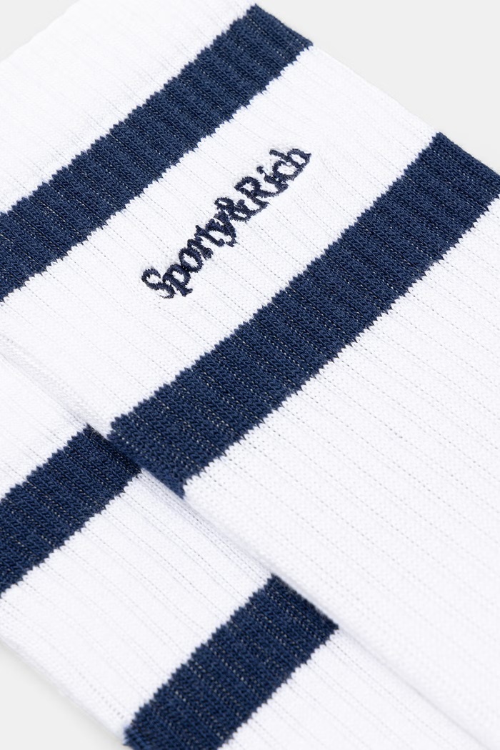 Sporty & Rich Serif skarpety damskie AC026712300WH88 biały SS26