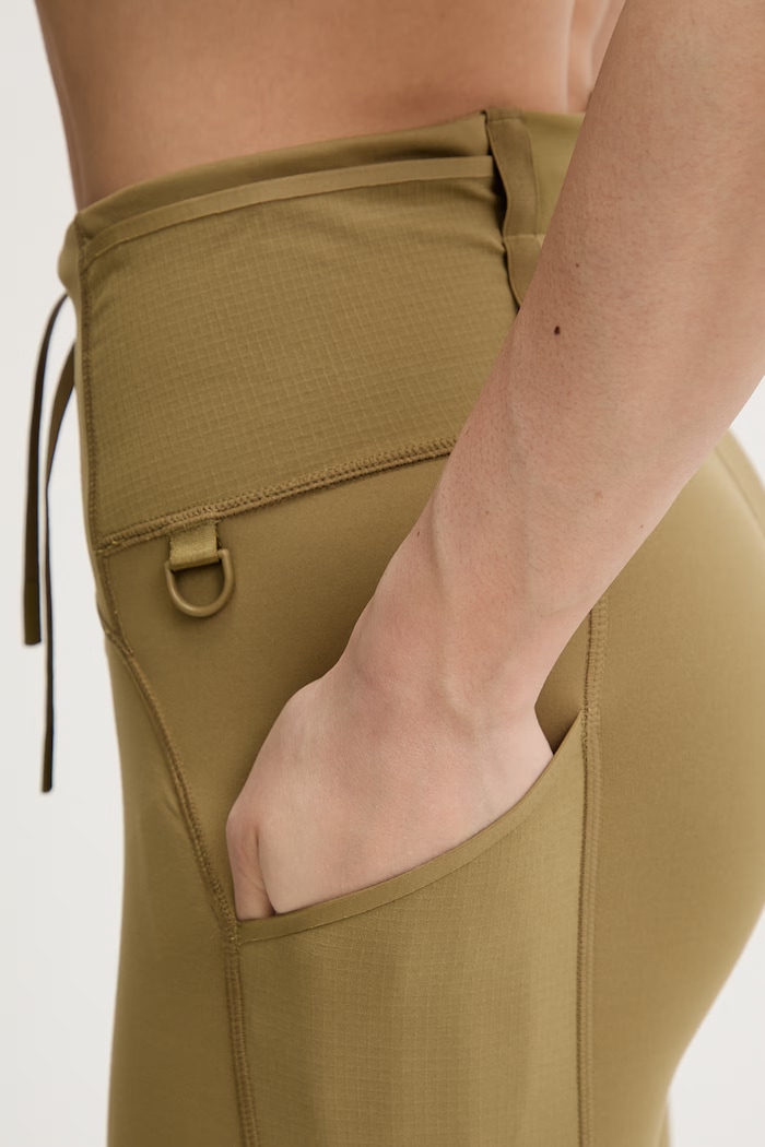 The North Face colanți pentru femei REFINA verde NF0A8J1X2EL1