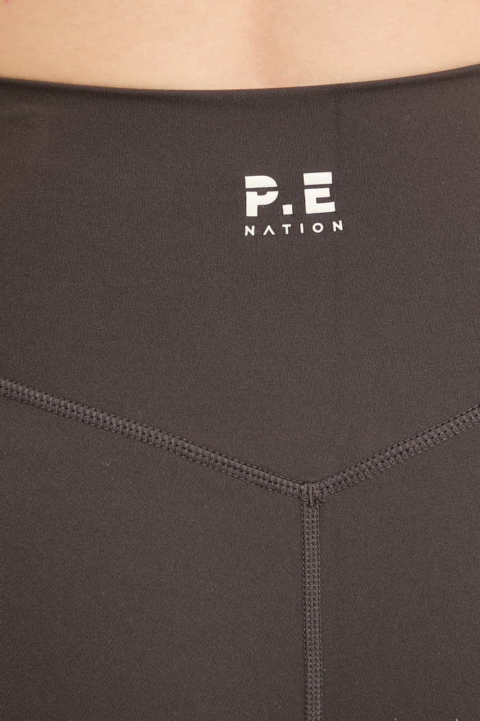 P.E Nation športové legíny dámske hnedá 251G204