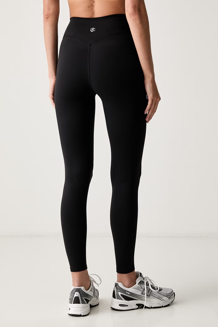 Odzież Le Privé legginsy damskie COMFORT LEGGINS LP00718 czarny