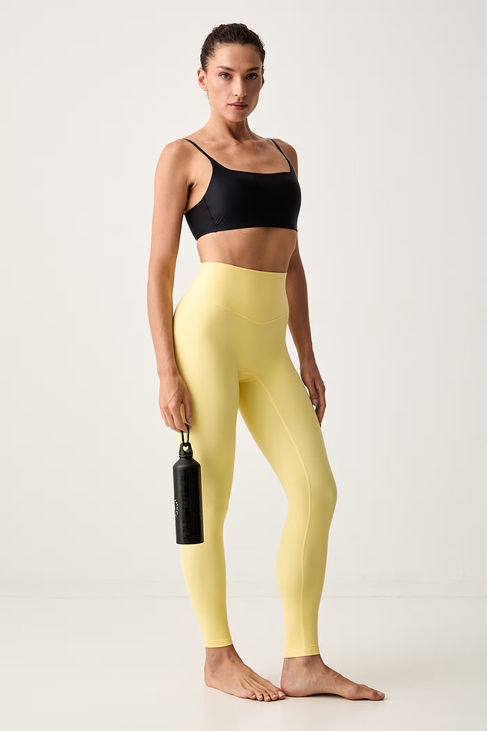 JOYINME legginsy do jogi damskie yoga.leggings żółty SS26