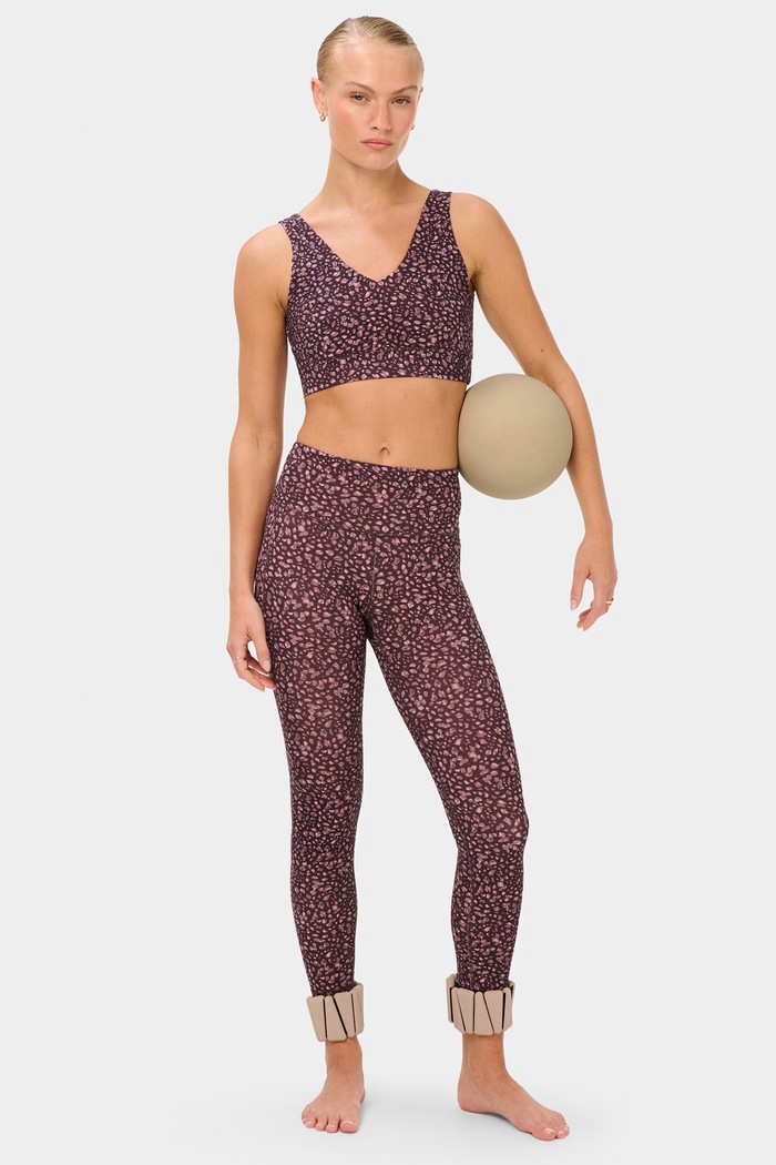 Odzież Sweaty Betty Legginsy do jogi damskie Ultimate Studio SB04206 brązowy