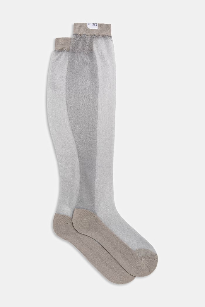 MM6 Maison Margiela κάλτσες Γυναικεία γκρί S62TL0048.M13272