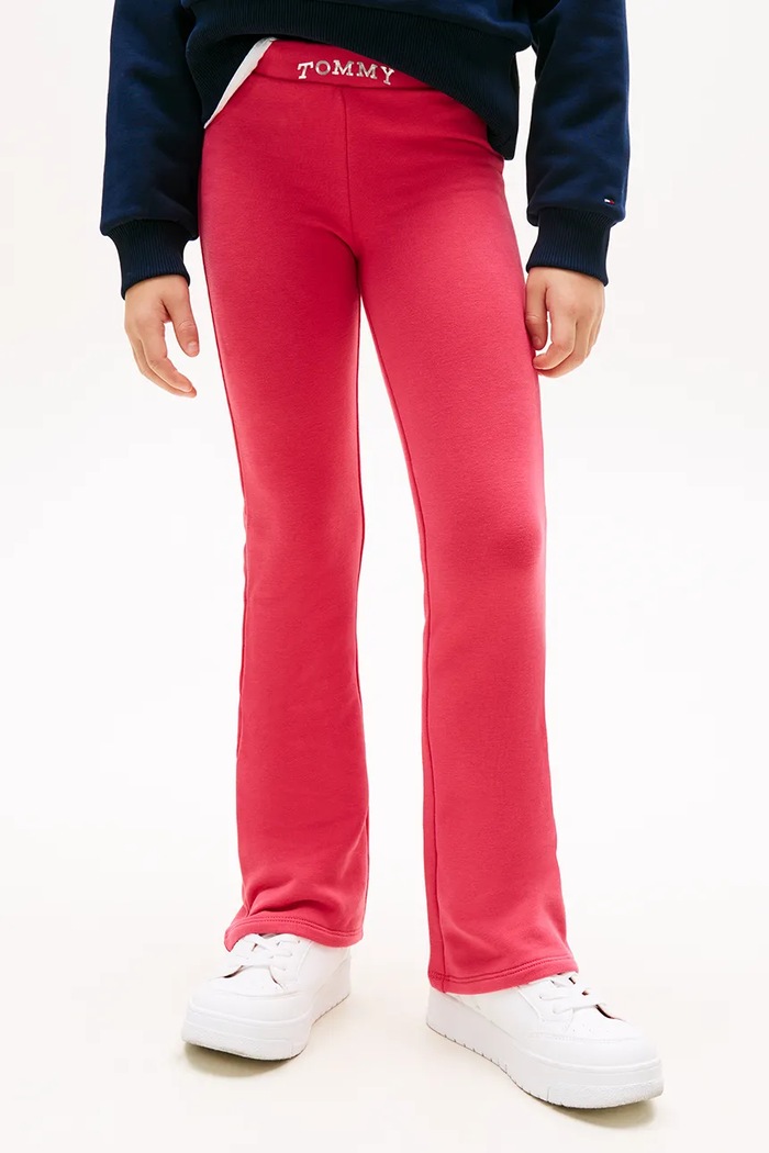 Otroške pajkice Tommy Hilfiger Z elastanom roza KG0KG08980.128.176.PPY2