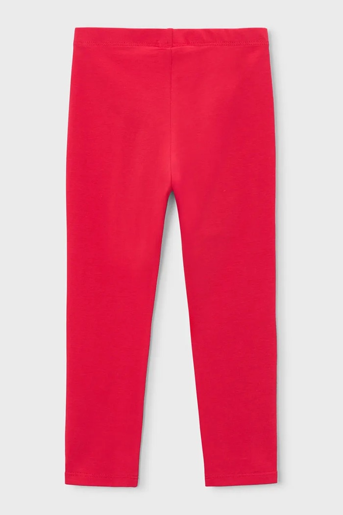 Mayoral leggins copii 748.6H.Mini.PPY2 rosu SS26