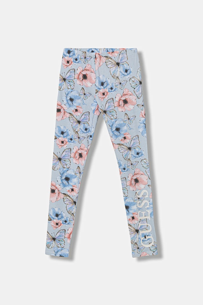 Guess gyerek legging elasztánnal kék J6RB07.J1314.PPY2