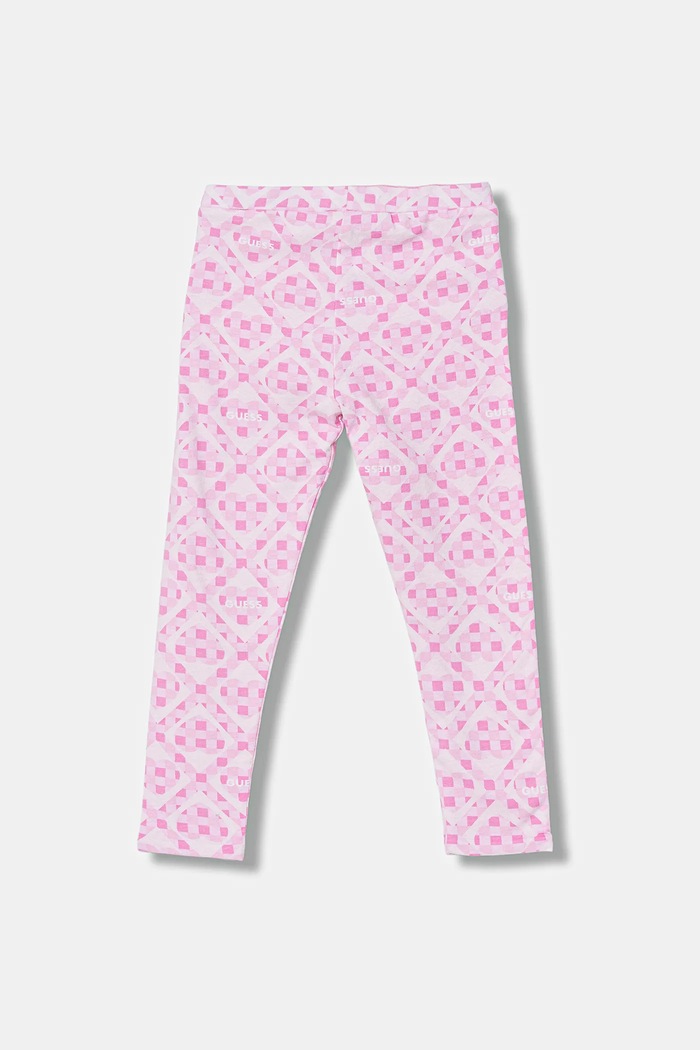 Dievča Detské legíny Guess K6RB02.K6YW4.PPY2 ružová