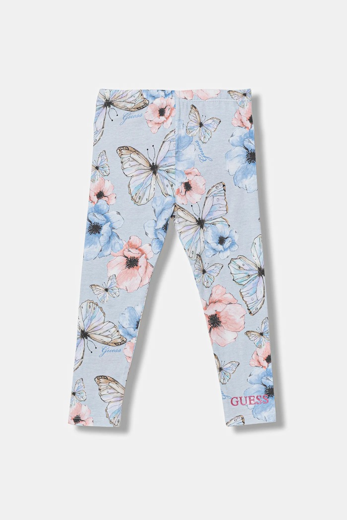 Guess gyerek legging elasztánnal kék K6RB07.J1314.PPY2